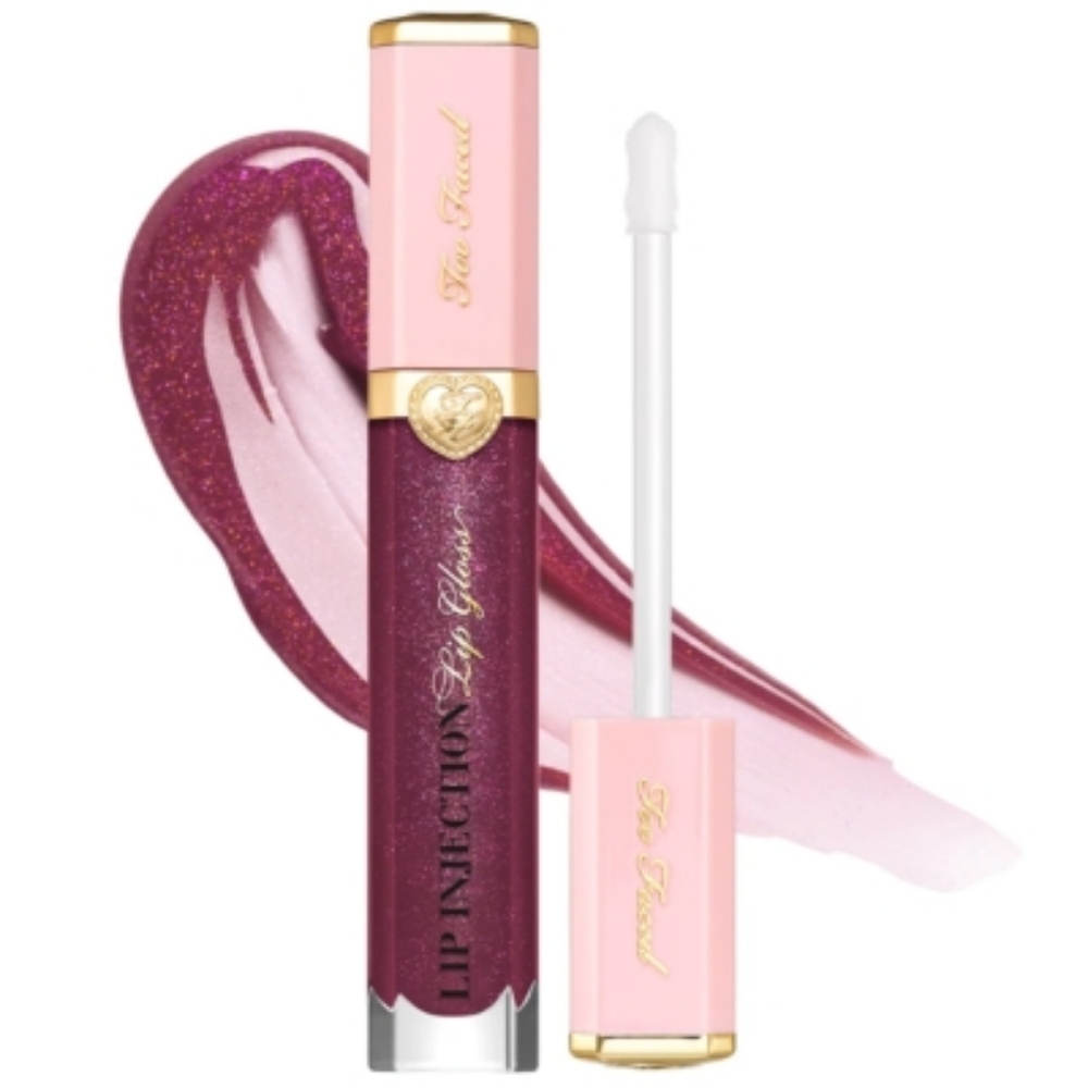 Too Faced Lip Injection Gloss - Shimmery Berry Plum